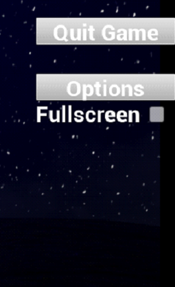 Fullscreen Option